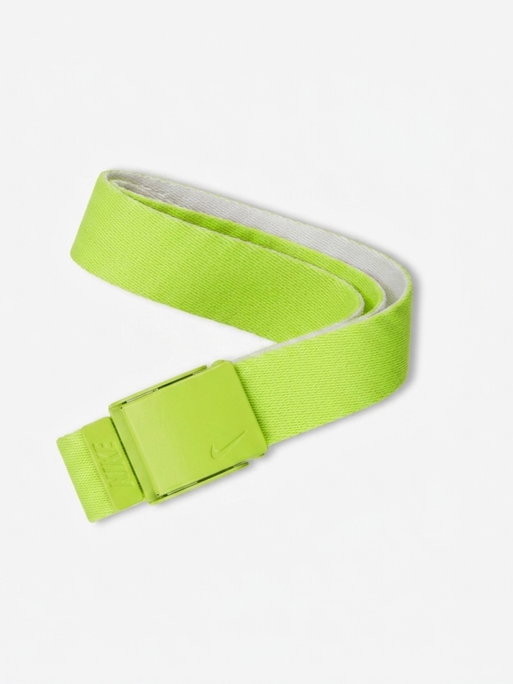 Nike Neon Green Web Belt